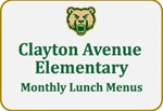 Clayton Avenue Elementary Monthly Lunch Menu