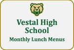 Vestal High School Monthly Lunch menus